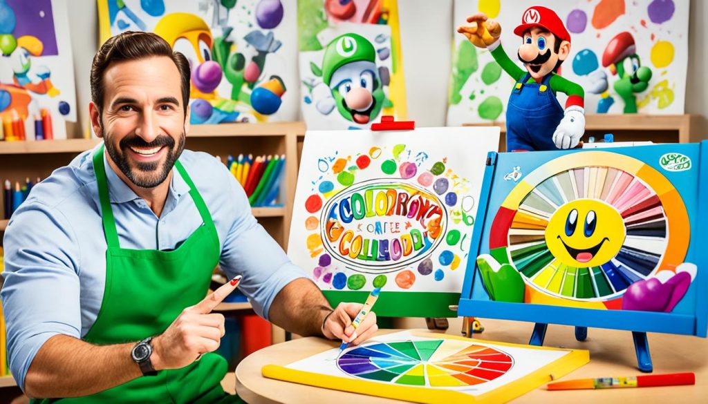 educational Luigi coloring