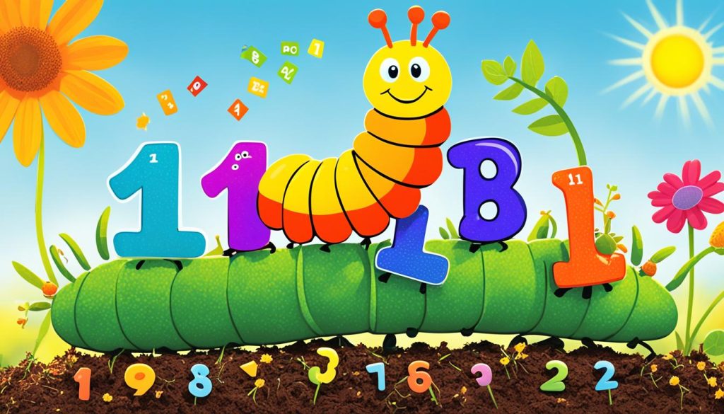 educational caterpillar coloring page