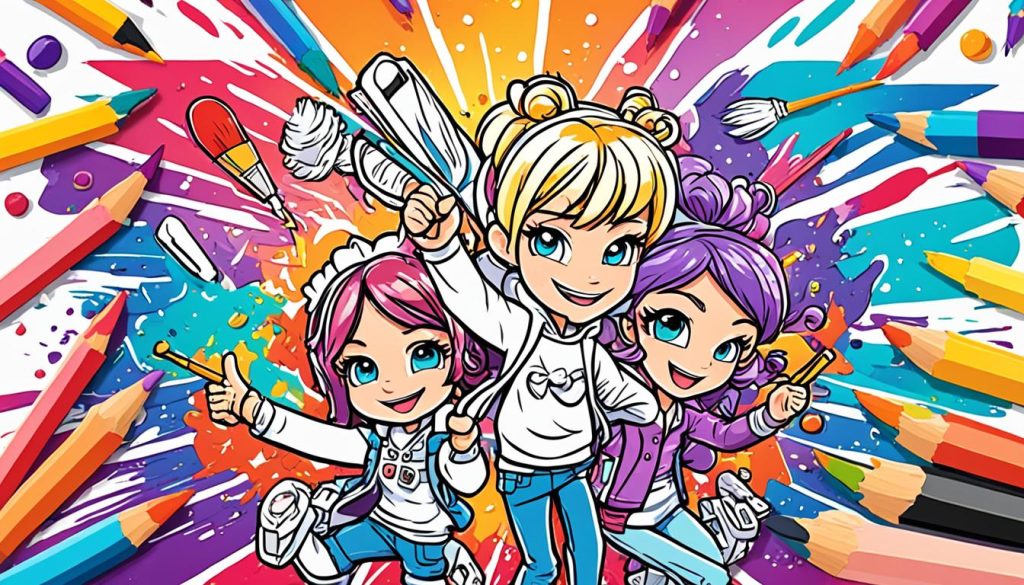 gacha life coloring ideas
