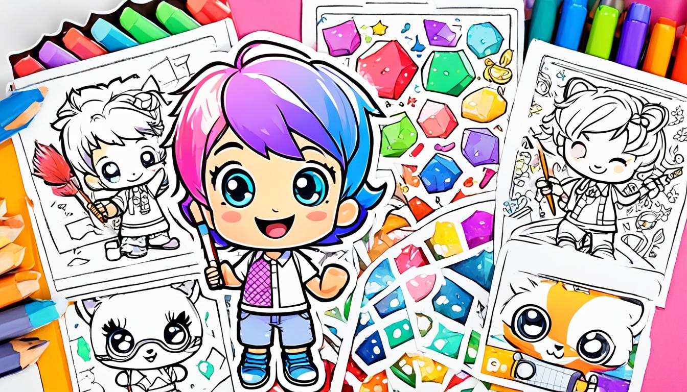 gacha life coloring pages