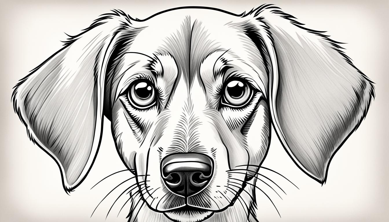 how to draw a dog