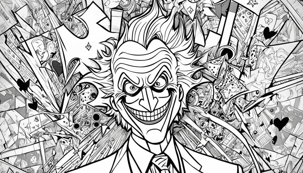 joker coloring posters