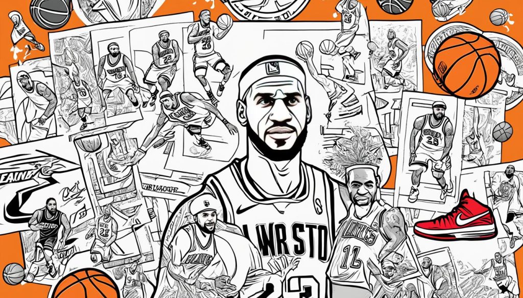lebron james coloring page download