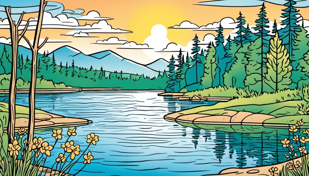 nature coloring book nature coloring book