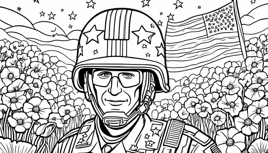 printable memorial day coloring sheets