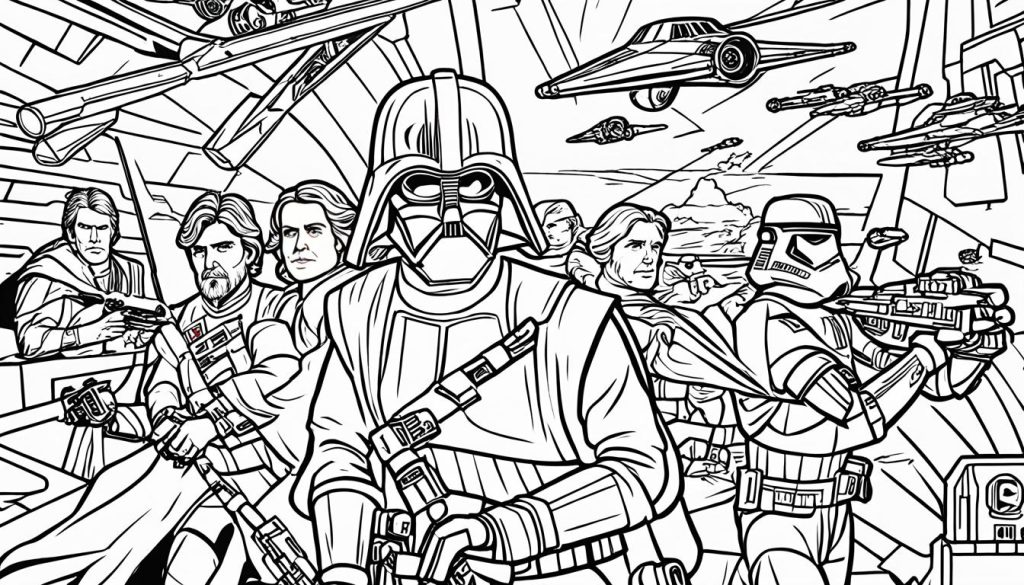 starwars printable coloring sheets