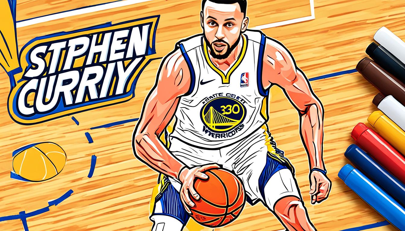 stephen curry coloring page