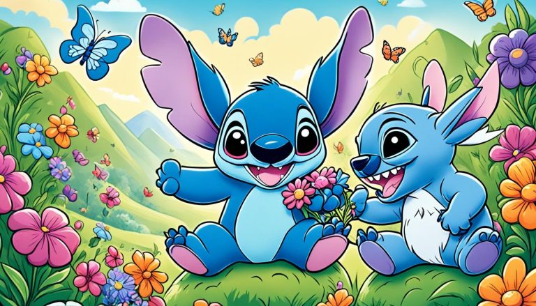 Stitch and Angel Coloring Pages – Download Print Color Page