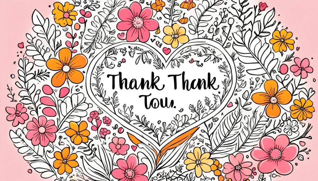 thank you coloring pages online