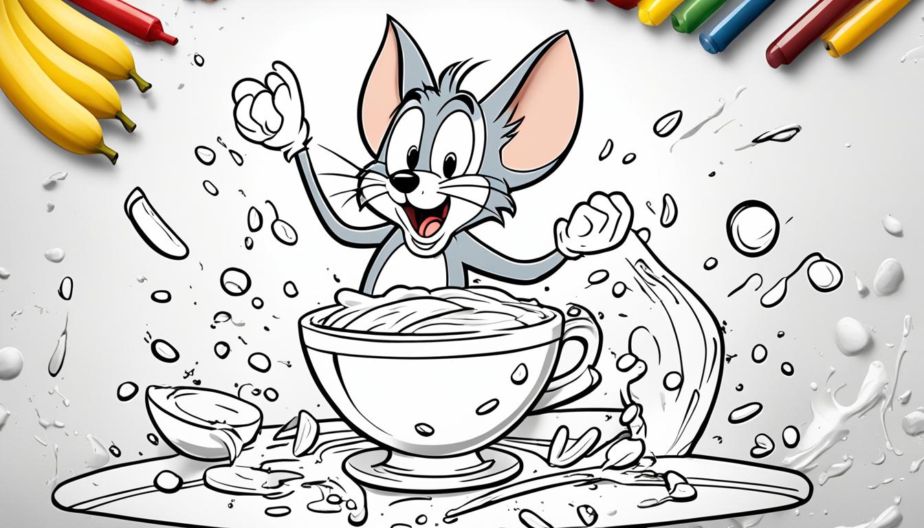 tom and jerry coloring pages