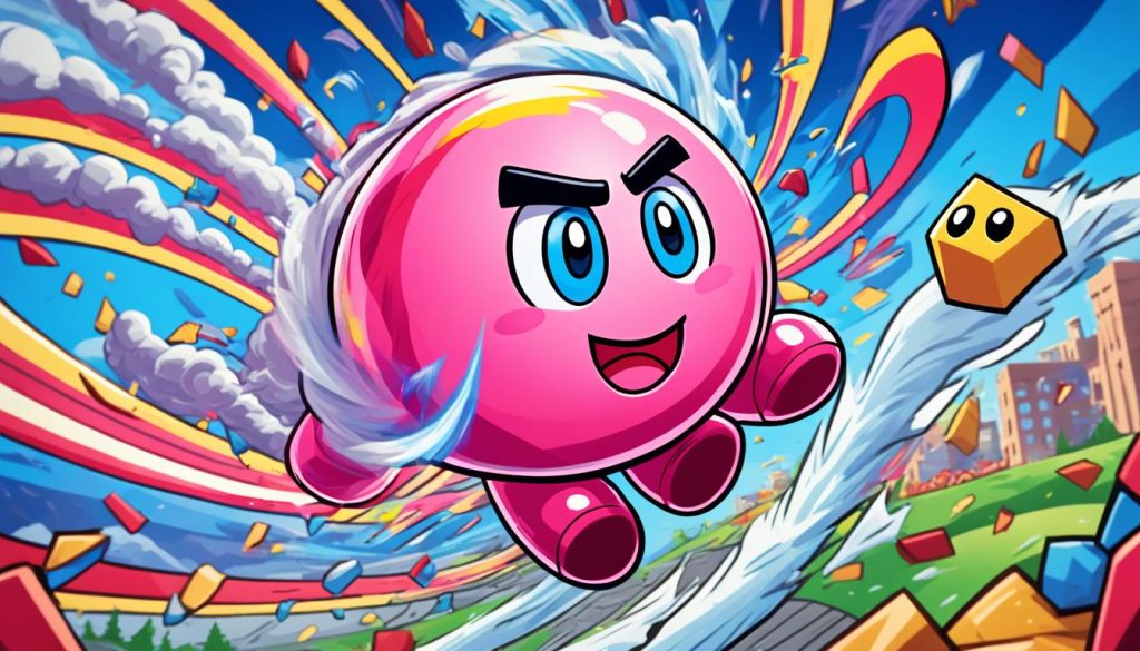 tornado kirby to color