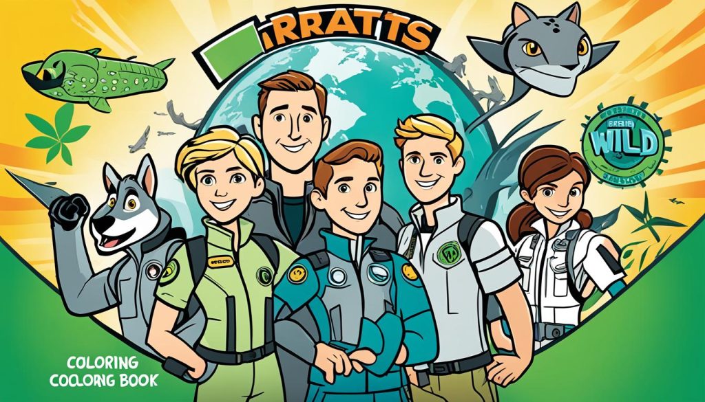 wild kratts coloring book pdf