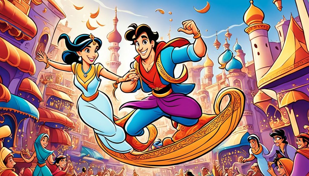 Aladdin Coloring Pictures