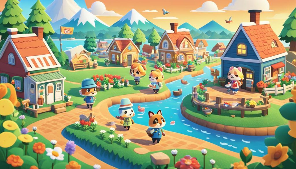 Animal Crossing New Horizons Coloring Book illustration