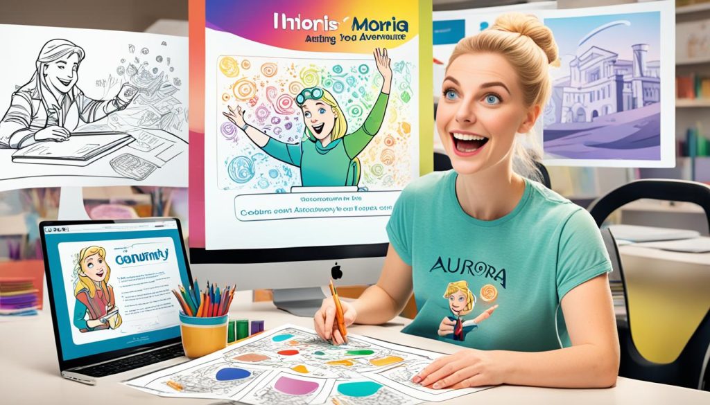 Aurora coloring pages