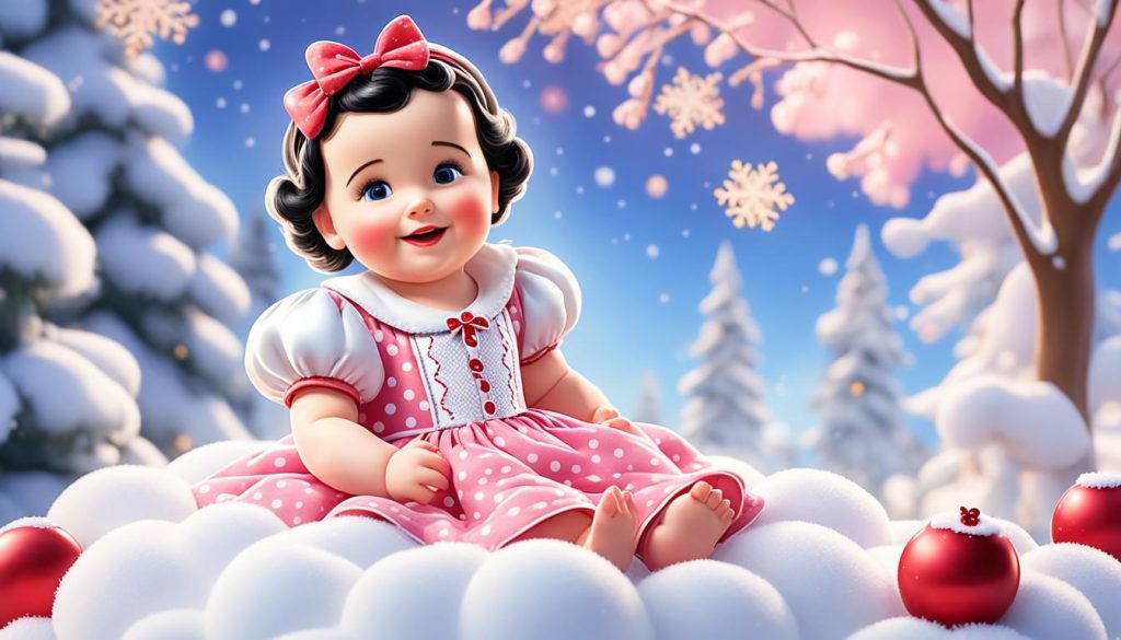 Baby Snow White Coloring Sheet