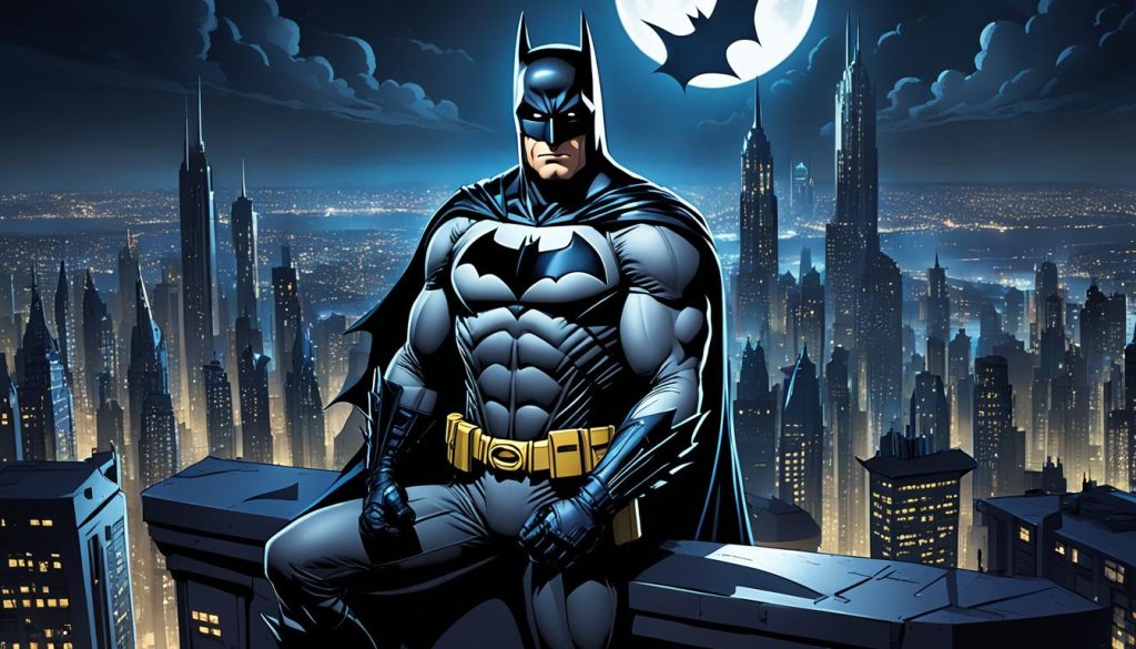 Batman on the Skyscrapers