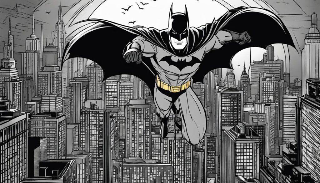 Batman printable coloring pages