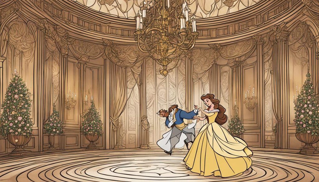 Beauty and the Beast Coloring Images