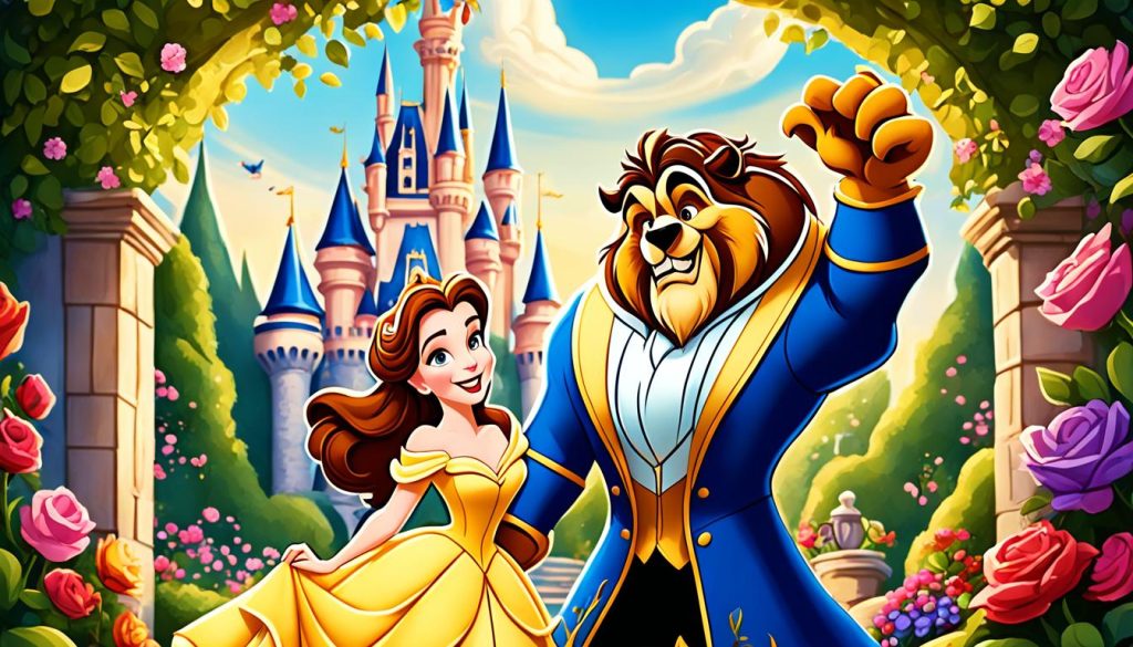Beauty and the Beast Coloring Pictures