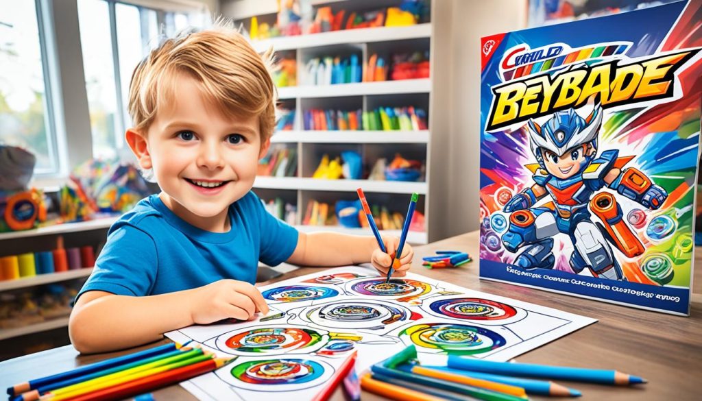 Beyblade Coloring Book