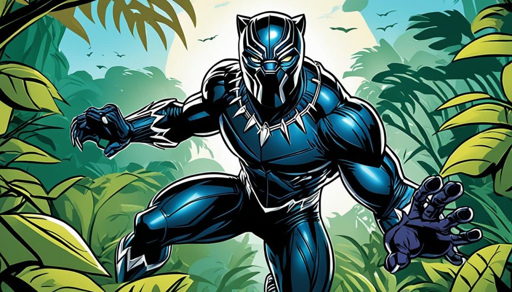 Black Panther Coloring Sheets