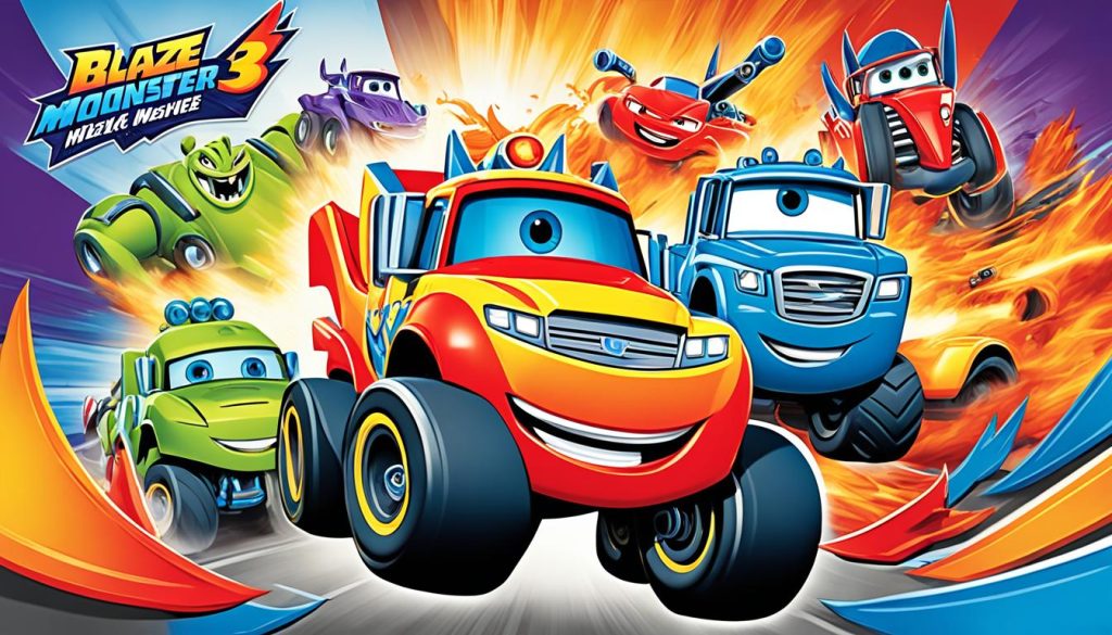Blaze and the Monster Machines Coloring Pages
