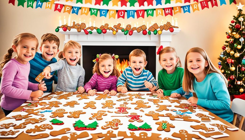Children's personalized gingerbread man artwork