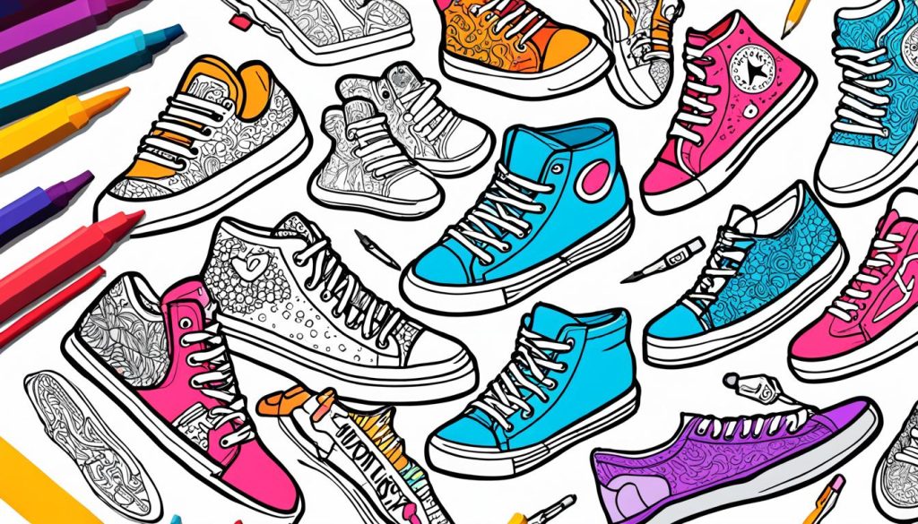 Color Book Favorites: Shoes and Sneakers edition