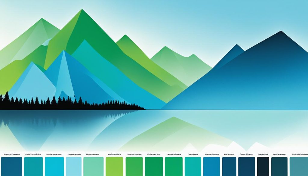 Color Mixing Blue-Green Tints and Shades