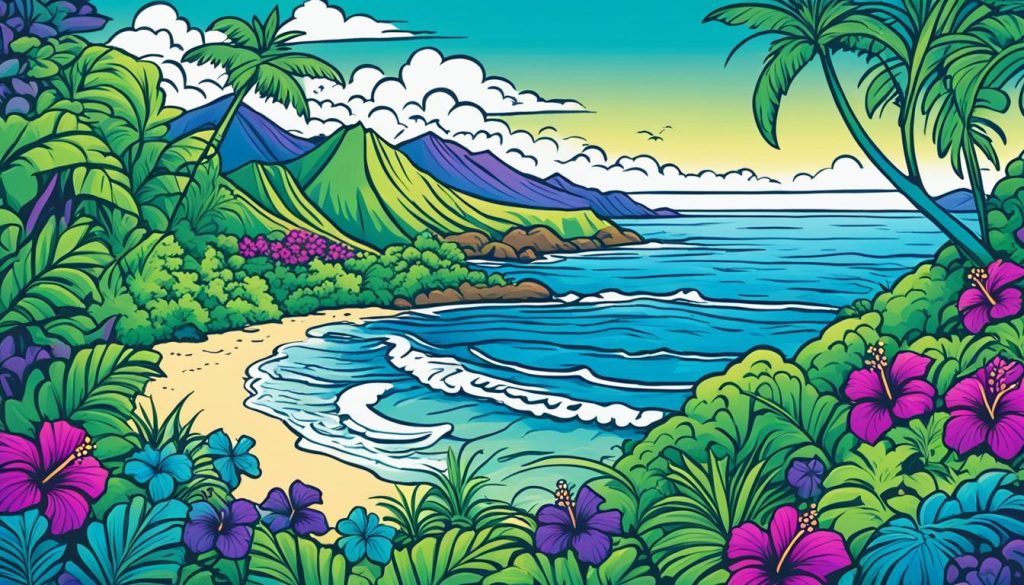 Color therapy Hawaii pages