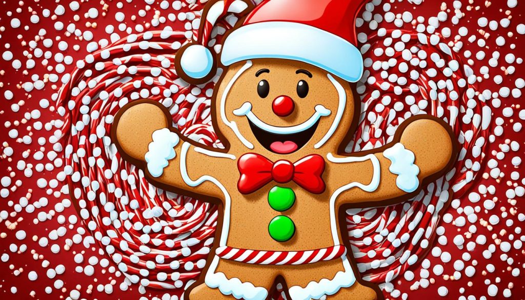 Custom gingerbread man drawing