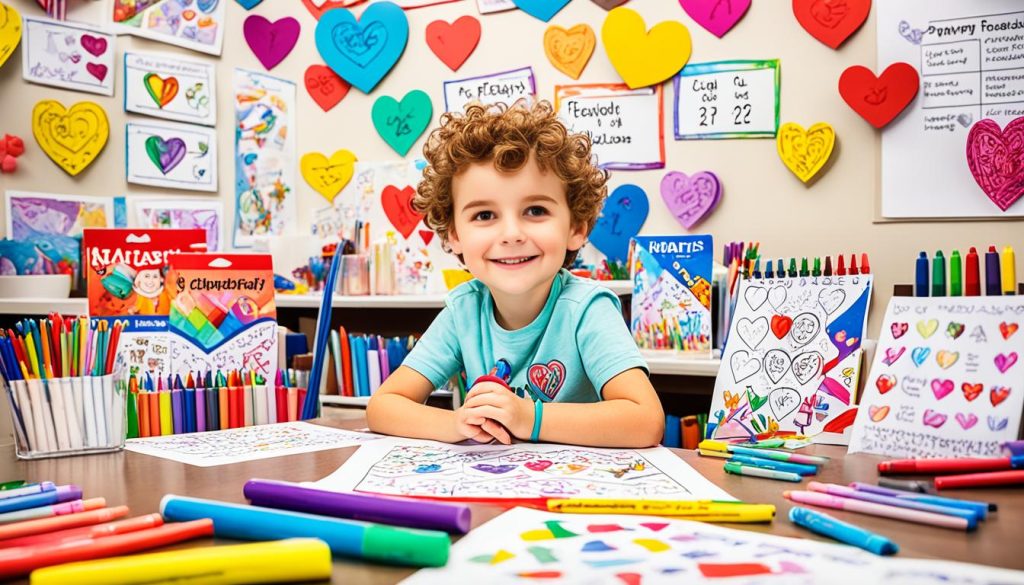Decorating and Learning with February Coloring Book Art