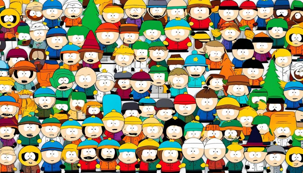 Digital South Park Coloring Images Preview