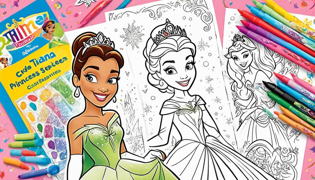 Disney Princess coloring sheets