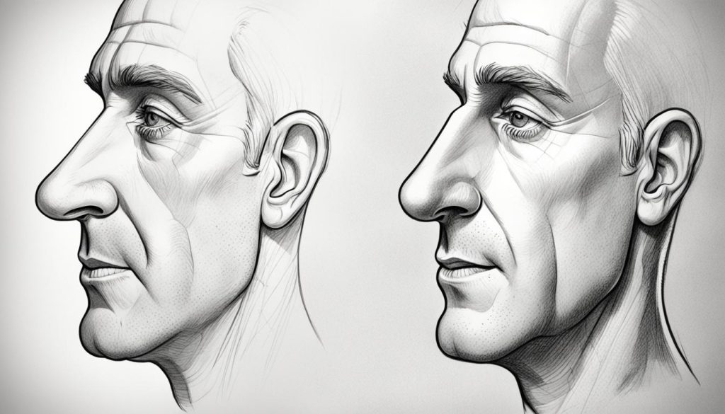Draw a Nose from the Side
