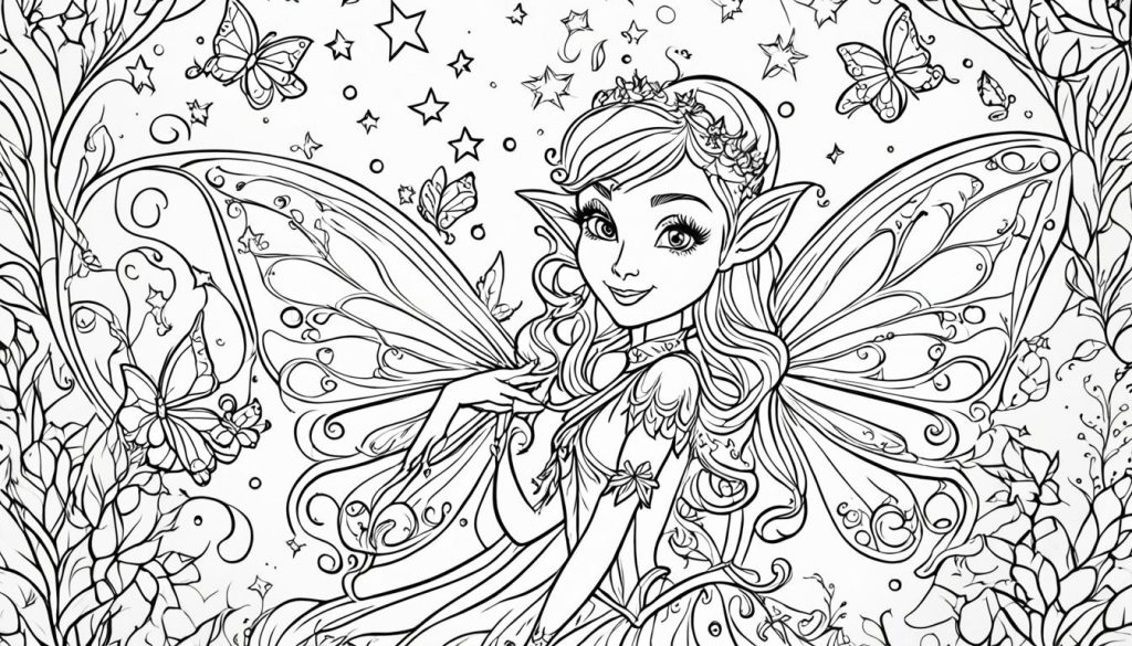 Elf Coloring Pages
