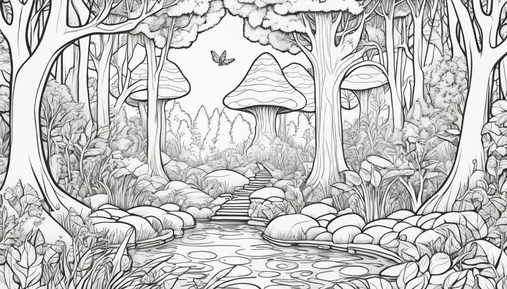 Enchanted Forest Coloring Pages