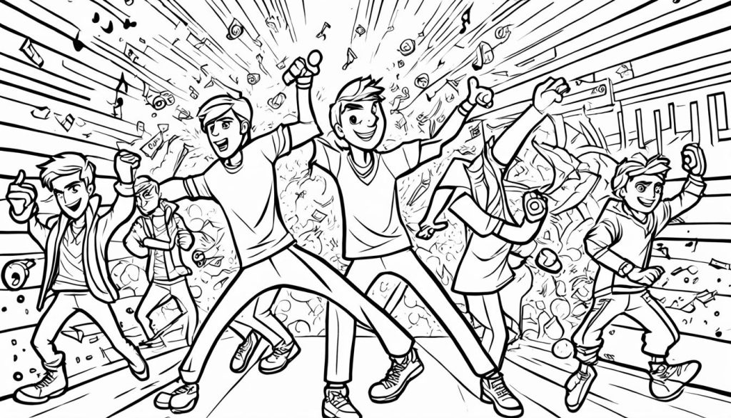 FNF Printable Coloring Pages