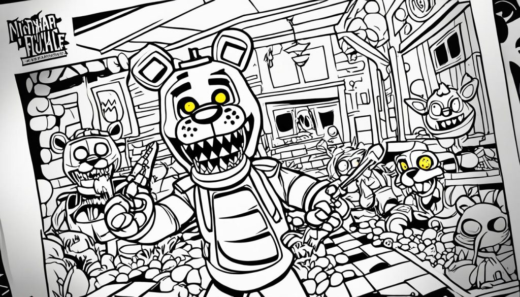 Fnaf Character Coloring Pages