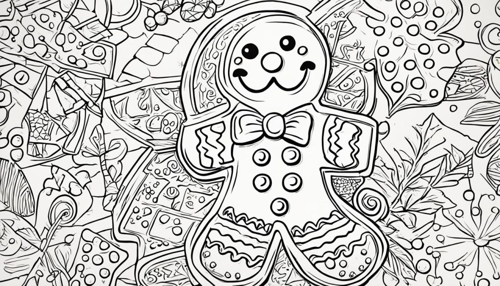 Gingerbread Man Drawing