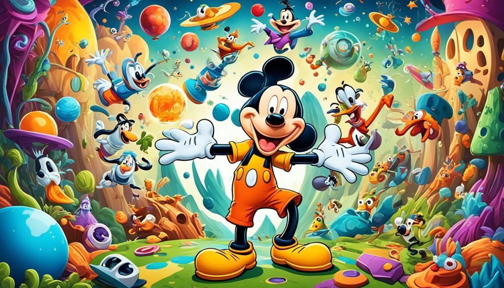 Goofy Coloring Book Art
