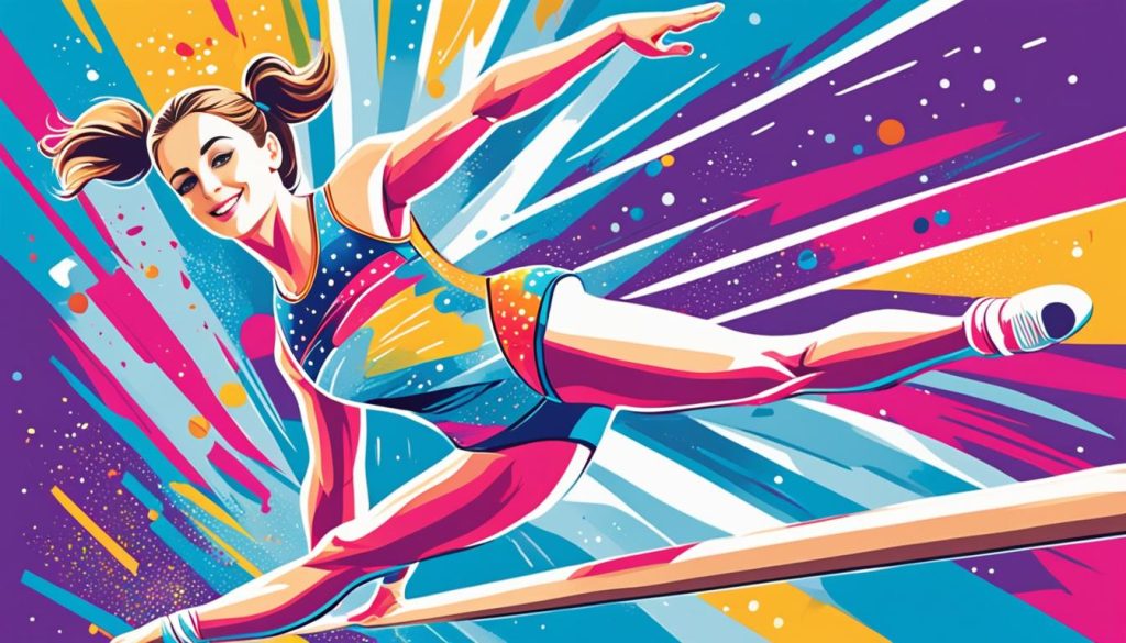 Gymnastics-themed Art Print Projects