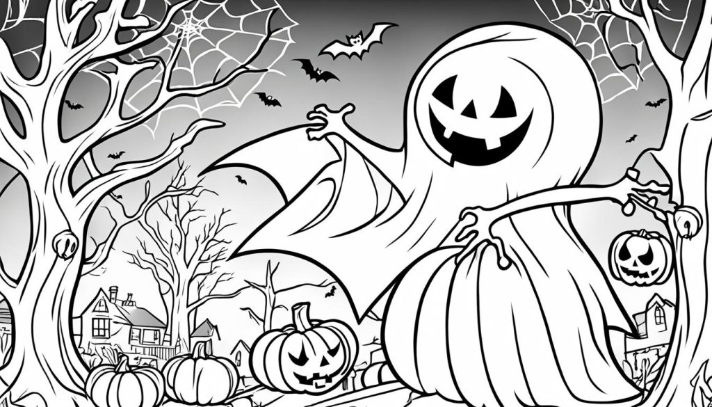 Halloween coloring sheets