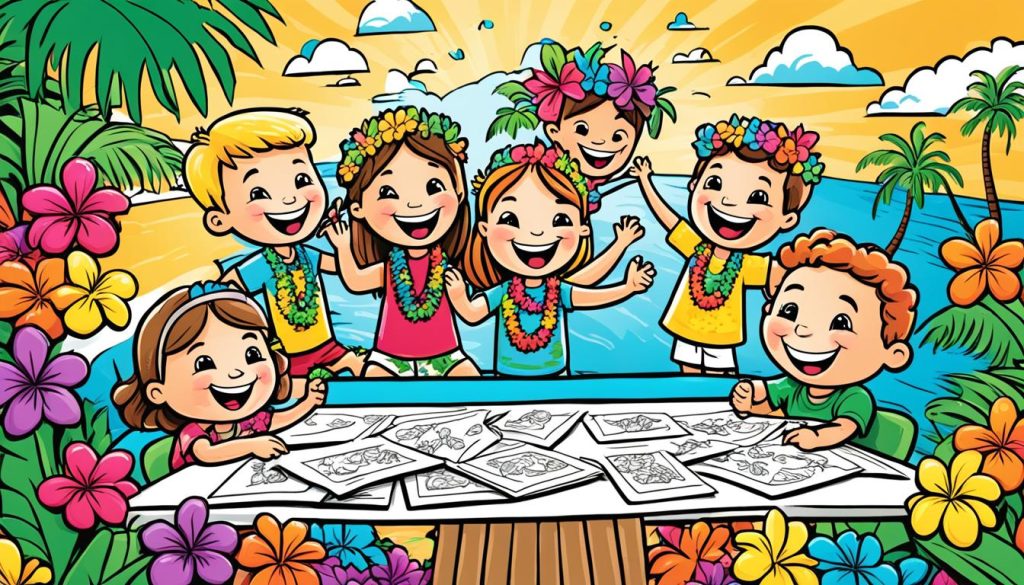 Hawaii Coloring Activities