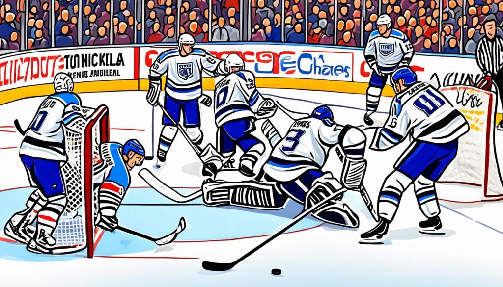 Hockey Game Coloring Pages