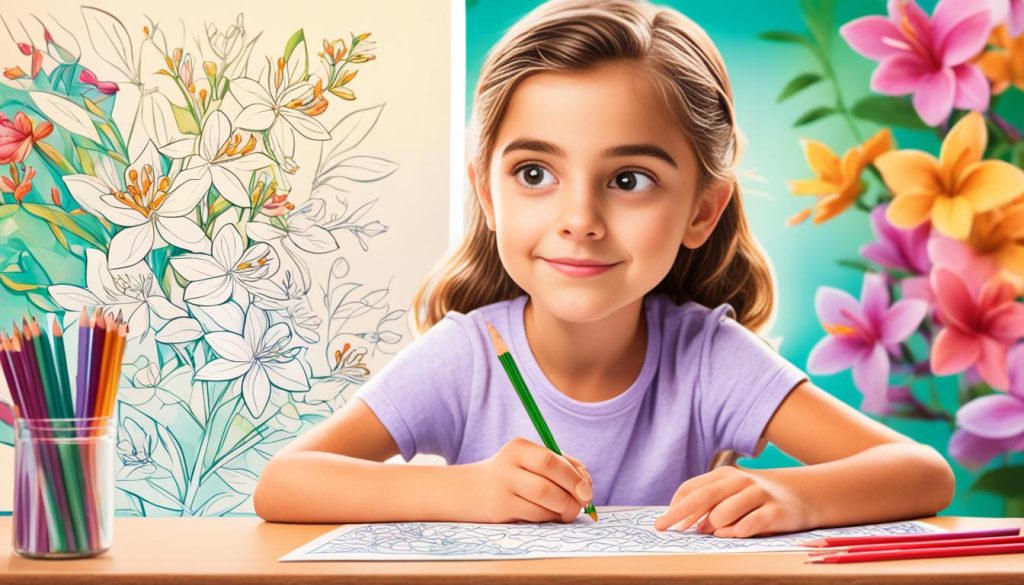 Jasmine coloring images