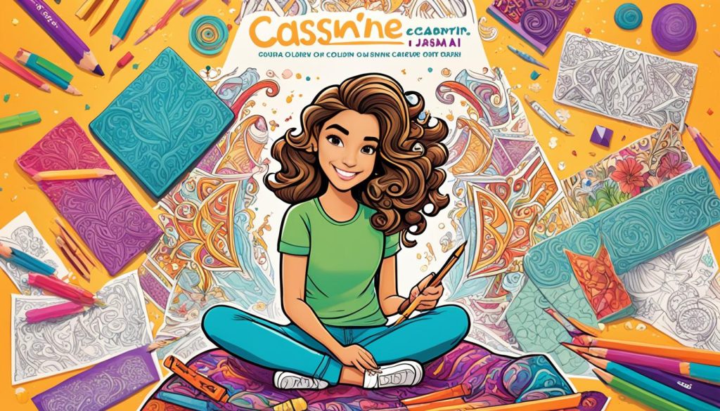Jasmine drawing for coloring