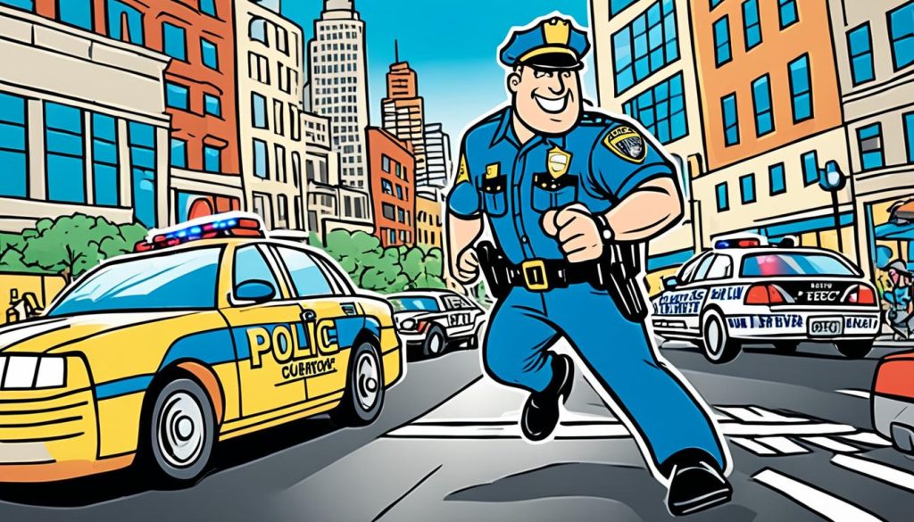 Law enforcement coloring book