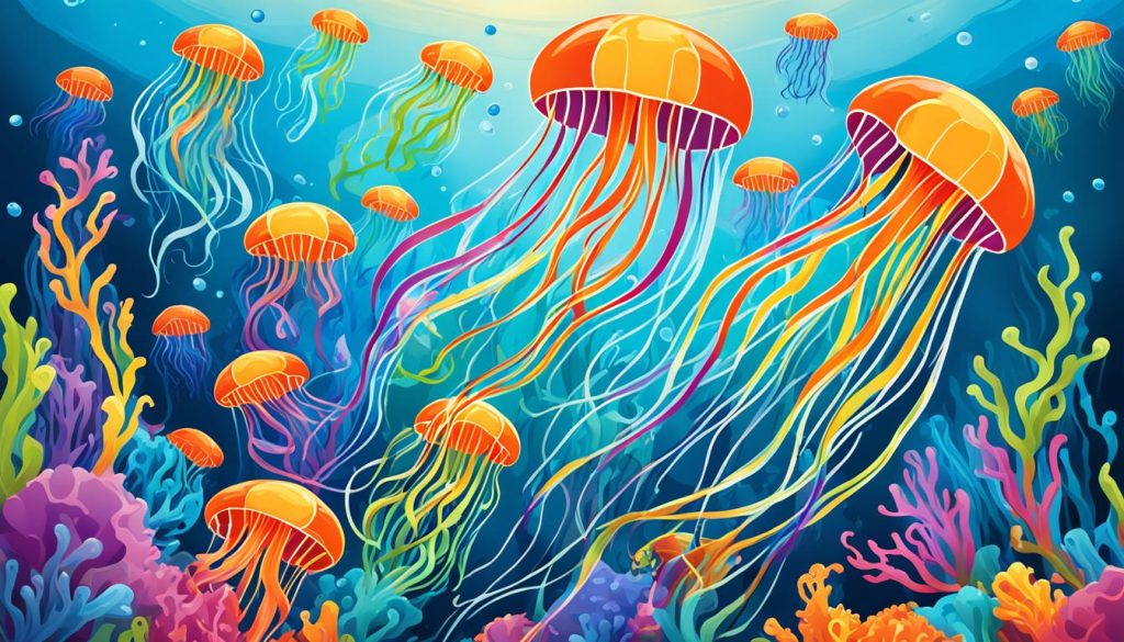 Marine life art print